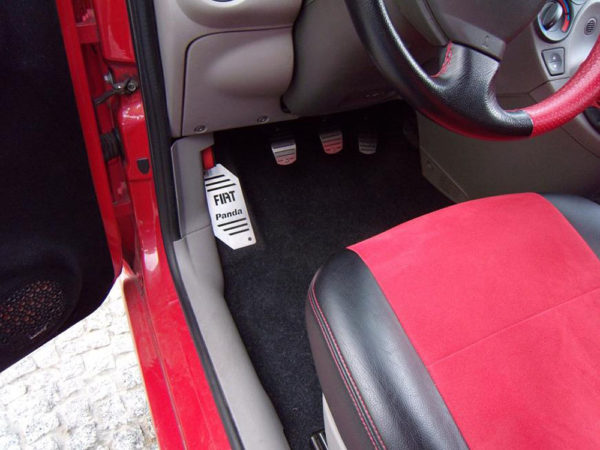 FIAT PANDA II PEDALS AND FOOTREST - Quality interior & exterior steel car accessories and auto parts