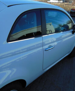 FIAT 500 STRIP ABOVE DOORS COVER - Quality interior & exterior steel car accessories and auto parts