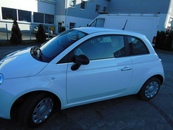 FIAT 500 STRIP ABOVE DOORS COVER - Quality interior & exterior steel car accessories and auto parts