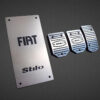 FIAT STILO PEDALS AND FOOTREST - Quality interior & exterior steel car accessories and auto parts