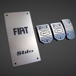 FIAT STILO PEDALS AND FOOTREST - Quality interior & exterior steel car accessories and auto parts