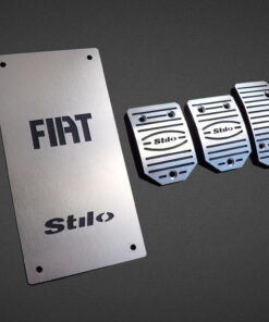 FIAT STILO PEDALS AND FOOTREST - Quality interior & exterior steel car accessories and auto parts