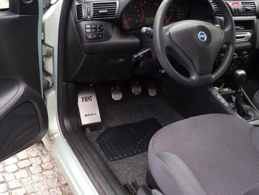 FIAT STILO PEDALS AND FOOTREST - Quality interior & exterior steel car accessories and auto parts