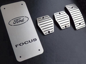FORD FOCUS C-MAX PEDALS AND FOOTREST - Quality interior & exterior steel car accessories and auto parts