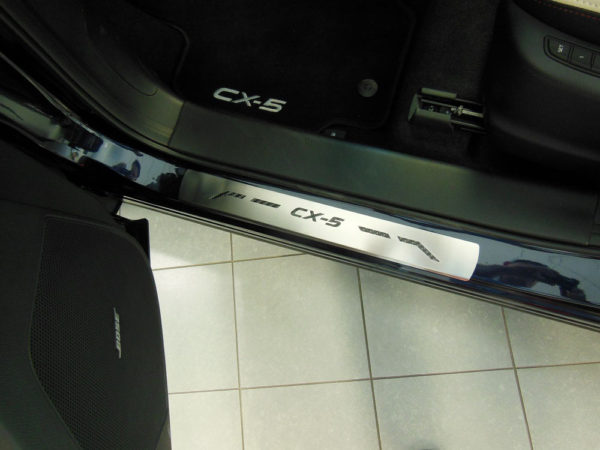 MAZDA CX-5 DOOR SILLS - Quality interior & exterior steel car accessories and auto parts