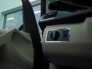 MERCEDES A B DIM LIGHT CONTROL COVER - Quality interior & exterior steel car accessories and auto parts