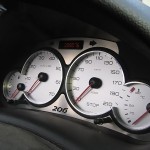 PEUGEOT 206 BELOW TACHOMETER COVER - Quality interior & exterior steel car accessories and auto parts