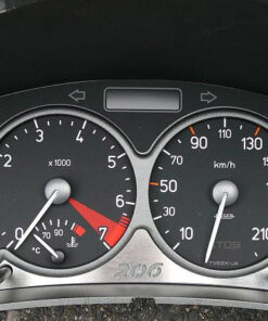 PEUGEOT 206 BELOW TACHOMETER COVER - Quality interior & exterior steel car accessories and auto parts