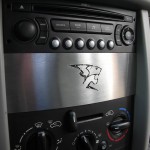 PEUGEOT 207 CENTER BOX COVER - Quality interior & exterior steel car accessories and auto parts