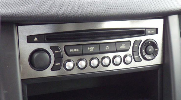 PEUGEOT 207 RADIO CONSOLE COVER - Quality interior & exterior steel car accessories and auto parts