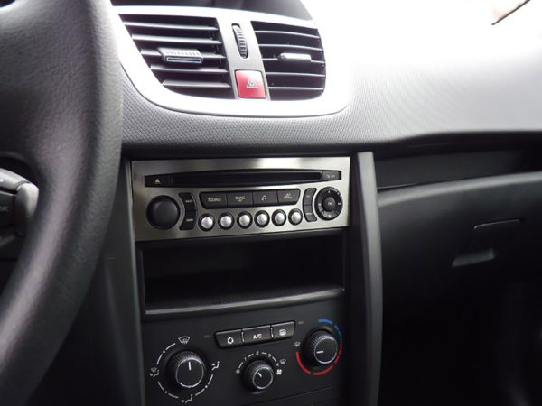 PEUGEOT 207 RADIO CONSOLE COVER - Quality interior & exterior steel car accessories and auto parts