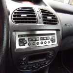 PEUGEOT 206 RADIO CONSOLE COVER - Quality interior & exterior steel car accessories and auto parts