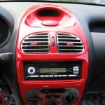 PEUGEOT 206 CLIMATE CONTROL PANEL COVER - Quality interior & exterior steel car accessories and auto parts