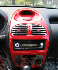 PEUGEOT 206 CLIMATE CONTROL PANEL COVER - Quality interior & exterior steel car accessories and auto parts