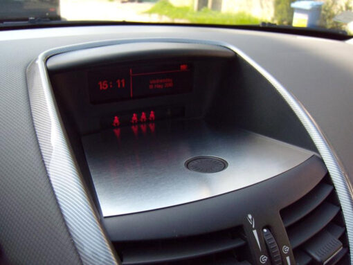 PEUGEOT 207 BELOW CENTER DISPLAY COVER - Quality interior & exterior steel car accessories and auto parts