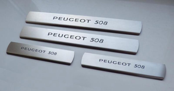 PEUGEOT 508 DOOR SILLS - Quality interior & exterior steel car accessories and auto parts