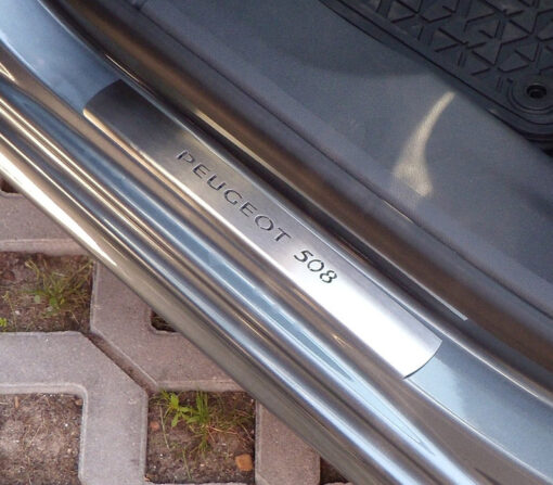 PEUGEOT 508 DOOR SILLS - Quality interior & exterior steel car accessories and auto parts