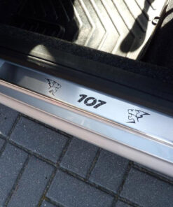 PEUGEOT 107 DOOR SILLS - Quality interior & exterior steel car accessories and auto parts