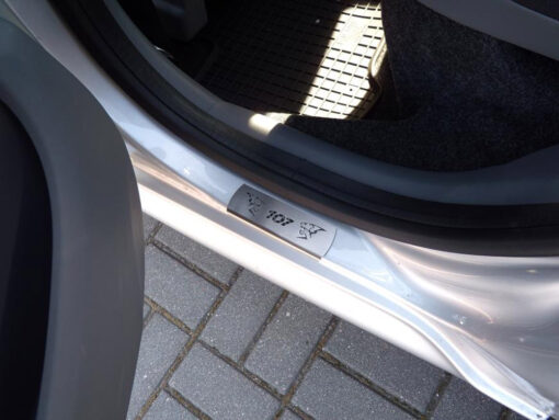 PEUGEOT 107 DOOR SILLS - Quality interior & exterior steel car accessories and auto parts