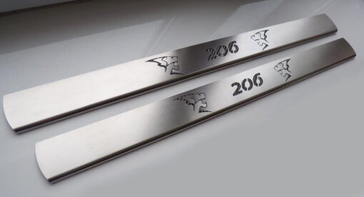 PEUGEOT 206 DOOR SILLS - Quality interior & exterior steel car accessories and auto parts