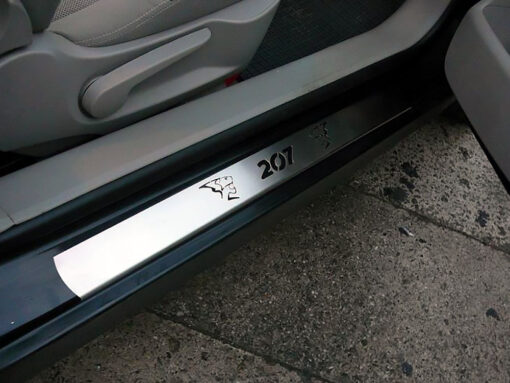 PEUGEOT 207 DOOR SILLS - Quality interior & exterior steel car accessories and auto parts