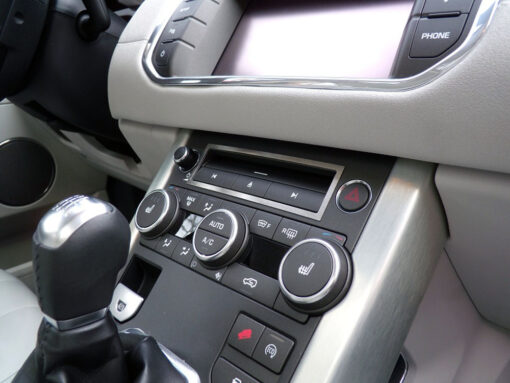 RANGE ROVER EVOQUE CD PLAYER COVER - Quality interior & exterior steel car accessories and auto parts