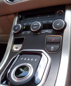 RANGE ROVER EVOQUE CENTER BUTTONS COVER - Quality interior & exterior steel car accessories and auto parts