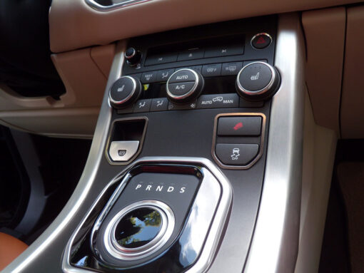 RANGE ROVER EVOQUE CENTER BUTTONS COVER - Quality interior & exterior steel car accessories and auto parts