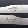 RANGE ROVER EVOQUE REAR DOOR SILLS - Quality interior & exterior steel car accessories and auto parts