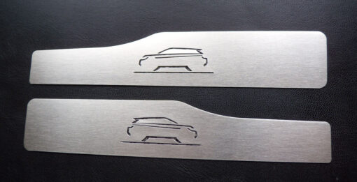 RANGE ROVER EVOQUE REAR DOOR SILLS - Quality interior & exterior steel car accessories and auto parts