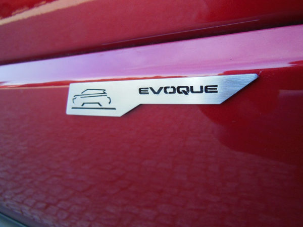 RANGE ROVER EVOQUE EXTERIOR EMBLEM 2 COVER - Quality interior & exterior steel car accessories and auto parts