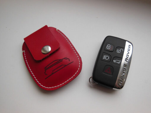 RANGE ROVER EVOQUE LEATHER KEY HOLDER - Quality interior & exterior steel car accessories and auto parts