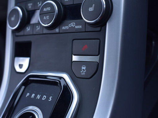 RANGE ROVER EVOQUE DECOR BETWEEN CENTER SWITCHES COVER - - Quality interior & exterior steel car accessories and auto parts