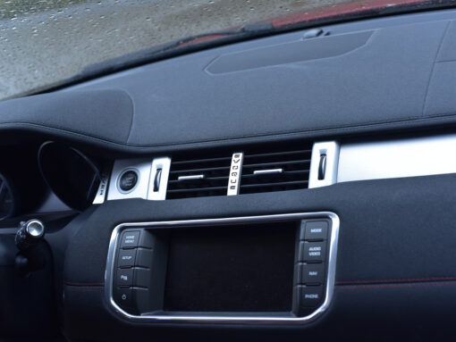 RANGE ROVER EVOQUE AIR VENT EMBLEM COVER - Quality interior & exterior steel car accessories and auto parts