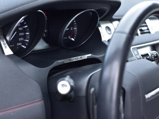 RANGE ROVER EVOQUE BELOW MAIN DISPLAY COVER - Quality interior & exterior steel car accessories and auto parts