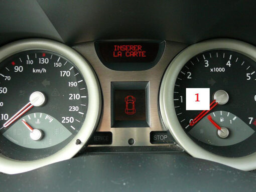 RENAULT MEGANE II DISPLAY AND INDICATORS COVER - Quality interior & exterior steel car accessories and auto parts