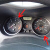 RENAULT MEGANE II TACHOMETER SPEEDOMETER COVER - Quality interior & exterior steel car accessories and auto parts