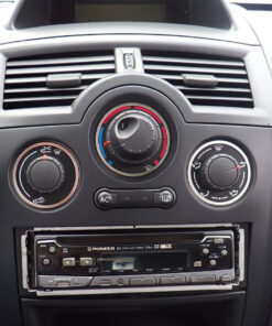 RENAULT MEGANE II CLIMATE CONTROL KNOBS COVER - Quality interior & exterior steel car accessories and auto parts