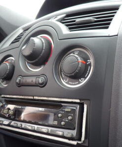 RENAULT MEGANE II CLIMATE CONTROL KNOBS COVER - Quality interior & exterior steel car accessories and auto parts