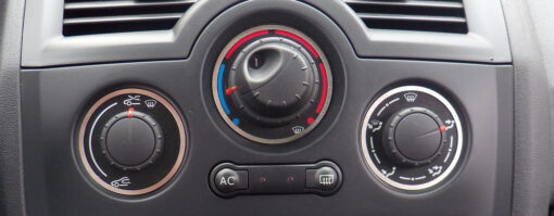 RENAULT MEGANE II CLIMATE CONTROL KNOBS COVER - Quality interior & exterior steel car accessories and auto parts