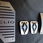 RENAULT CLIO III PEDALS AND FOOTREST - Quality interior & exterior steel car accessories and auto parts