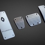 RENAULT FLUENCE PEDALS AND FOOTREST - Quality interior & exterior steel car accessories and auto parts