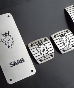 SAAB 9-3 II PEDALS AND FOOTREST - Quality interior & exterior steel car accessories and auto parts