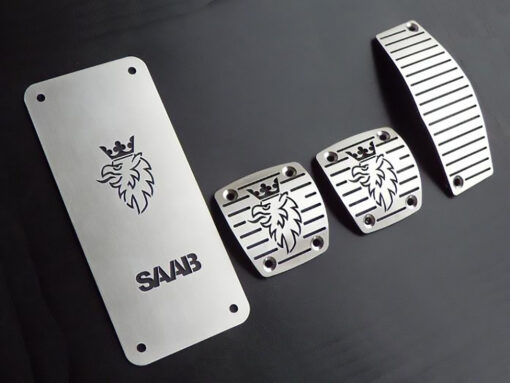 SAAB 9-3 II PEDALS AND FOOTREST - Quality interior & exterior steel car accessories and auto parts