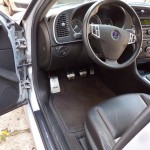 SAAB 9-3 II PEDALS AND FOOTREST - Quality interior & exterior steel car accessories and auto parts