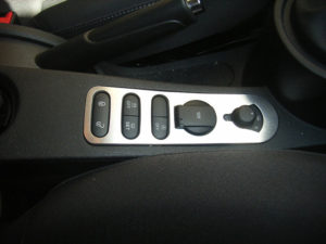 SEAT LEON II CENTER BUTTONS COVER - Quality interior & exterior steel car accessories and auto parts