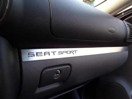 SEAT LEON ABOVE GLOVE BOX COVER - Quality interior & exterior steel car accessories and auto parts