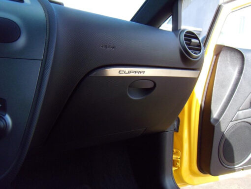 SEAT LEON II ABOVE GLOVE BOX COVER - Quality interior & exterior steel car accessories and auto parts