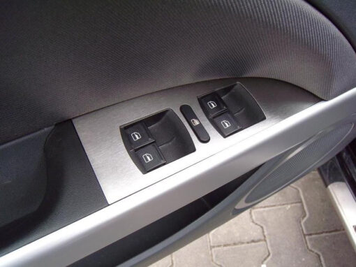 SEAT LEON II DOOR CONTROL PANEL COVER - Quality interior & exterior steel car accessories and auto parts