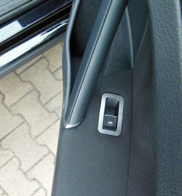 VW GOLF VII DOOR CONTROL PANEL COVER - Quality interior & exterior steel car accessories and auto parts
